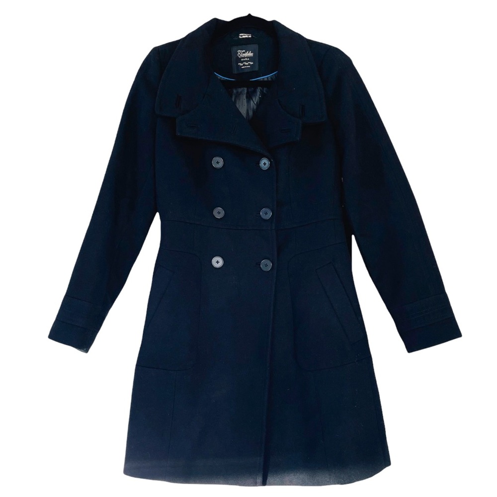 Zara Women’s Peacoat in Black size XS